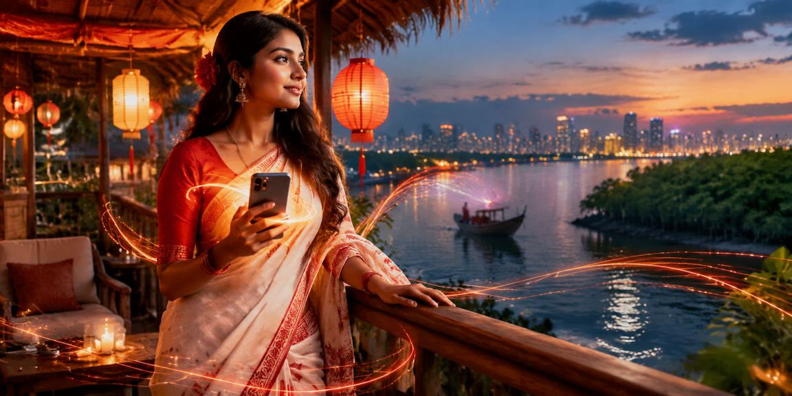 সুন্দরবনে মোবাইল পেমেন্টের মাধ্যমে প্রথম বৈশাখ উদযাপন
